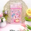 Pegatina de Dibujos Animados para Niños Transfronteriza Suave Linda Pellizco de Barriga Descompresión Conejo Animal Panda Hibisco Cuero Pegatina Tridimensional