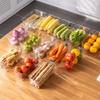 Caja de almacenamiento transparente para refrigerador, cajón de clasificación de plástico, caja de almacenamiento para conservar alimentos frescos, caja organizadora para alimentos y verduras