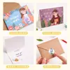 Cartão de felicitações para o Dia do Professor, decoração de presente de feriado, cartão postal com mensagem e bênção do Instagram, papel para cartão de envelope, cartão pequeno feito à mão para DIY