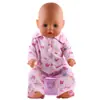 Set de Ropa para Muñeca American Girl 16~18 pulgadas Muñeca de Simulación Pijama Casual Accesorios para Muñeca de Juguete Ropa de Muñeca