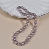 Colar de Pérolas de Vidro de Luxo Leve Nicho Colar para Mãe Joias Corrente para Clavícula Feminina Joias de Pérolas Artificiais Fabricante Atacado