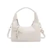 Bolso de Axila Brillante Estilo Coreano en Forma de Media Luna Bolso Pequeño de Mano Nuevo Estilo de Otoño Bolso Cruzado Fresco de Mano
