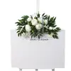157 flor de simulación flor de bienvenida para boda letrero de dedo dintel accesorios de fotografía para fiestas de hotel decoración floral