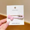 Lindo pasador de pelo con lazo de cuadros Gatito Kt para flequillo, Accesorio para el cabello de niña dulce, Exquisito pasador de pelo de gatito de dibujos animados
