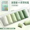 Cinta correctora tipo pluma de color degradado para niñas de primaria, Cinta correctora de gran capacidad para estudiantes de secundaria, Cinta correctora con núcleo en forma de pluma