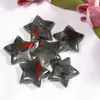 Fornecimento Direto da Fábrica de Enfeites de Estrela de Jade Natural, Decorações de Casa Estilosas em Forma de Estrela de Cinco Pontas, Artesanato de Pedra Semi-Preciosa