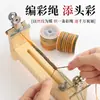Cuerda de Mano Trenzada Cuerda Trenzada a Mano No. 72 Hilo de Jade Pulsera Cuerda Trenzada a Mano Cuerda Roja Colgante Paquete de Materiales para Pulsera Hecha a Mano