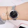 Reloj GEDI para mujer con banda de acero y esfera grande, moderno, impermeable, simple, para estudiante, directo de fábrica
