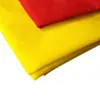 Venta al por mayor de fábrica tela de algodón de 90 cm de ancho Tela de algodón Rojo Amarillo tela de algodón viga boda Templo Salón de Buda tela