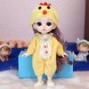 8cm 17cm 12 Zodiaco Mini Set de Muñecas Ropa Niña Princesa Linda Juguete Infantil Accesorios