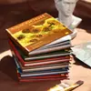 Pintura al Óleo Día Hermoso Serie Álbum Antiguo Tema Pintura Famosa Cubierta Dura Material Folleto Estilo Europeo Vintage Material 6 Estilos