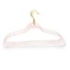 Perchas de plástico directo de fábrica perchas transparentes perchas para adultos Redes Sociales perchas de doble uso para seco y húmedo perchas de destello al por mayor