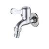 Torneira de máquina de lavar de cobre 4 pontos alongada torneira de abertura rápida núcleo de cobre torneira de tanque de esfregão doméstico torneira de uso duplo