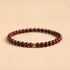 Atacado de Fabricante Sândalo Sangue Zambiano Jacarandá Estrela Alta Densidade Material Antigo Contas Budistas e Pulseiras Masculinas Acessórios de Rosário