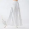 Pantalones Diarios de Cintura Alta Estilo Zen Perezoso con Tacto Fluido, Pantalones de Pierna Ancha Sueltos para Danza Clásica, Danza China, Práctica de Yoga