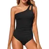 2027 Moda Verão Europeia e Americana Transfronteiriça Novo Estilo Maiô Body de Uma Alça Justo Sexy Costas Nuas Maiô Amazon para Mulheres