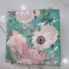 Hueso esfenoides barra hecho a mano DIY bolsa de material para abanico redondo serie de abanicos antiguos de mariposa Bart actividades de calentamiento para padres e hijos regalo de construcción de equipo