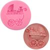 Molde de bolo de doces para carrinho de urso de cozinha faça você mesmo, molde de utensílios de confeitaria ocidentais, molde de bolo e muito mais