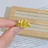 [Estética Oriental] Anel de Flor de Hortênsia com Toque de Luxo Leve e Sofisticado, Novo Estilo Chinês, Anel Único e Exquisito de Arranjo Floral