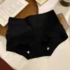 Ropa interior niñas algodón algodón grafeno entrepierna cintura alta 2024 nuevo damas talla grande bolsa vientre boxers de cadera