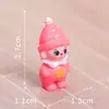 Miniatura de Paisagem Desenho Animado Fofo Colorido Personagem Elfo Figuras Acessórios de Resina DIY Decoração de Mesa de Carro