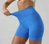 Shorts de yoga femininos de cintura alta, estilo europeu e americano, levanta bumbum, alonga as pernas, adequado para ciclismo e fitness