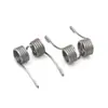 Resorte de Torsión Doble Personalizado por el Fabricante Acero Inoxidable Interruptor de Torsión Resorte de Retorno Instrumento de Precisión de Alta Resistencia Resorte de Torsión