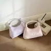 Bolsa de Dumpling com Alça Torcida Única para Mulheres, Nova Bolsa Transversal Hobo Versátil de Verão 2026, Mini Bolsa de Mão para o Dia a Dia