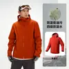 Chaqueta soft shell estilo montaña para mujer, ligera, con capucha, impermeable y cortavientos, chaqueta deportiva exterior para pareja, para hombre