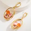 Pendientes Largos Exagerados Estilo Ins Europeo y Americano con Aguja de Plata S925 Incrustados con Piedra Ojo de Gato de Diamante Pendientes Personalizados de Alta Gama Elegantes para Mujer