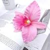 Simulación de cabeza de flor de Phalaenopsis Horquilla para el cabello Material de banda para el cabello Tocado Accesorios para el cabello Accesorios para zapatos Material Simulación de cabeza de flor de Cattleya Flor