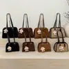 Bolso Tote de Gran Capacidad para Mujer 2025 Nuevo Versátil Moderno Bolso de Ante para el Hombro con un Toque de Lujo para el Trabajo y los Viajes Diarios Bolso de Hombro