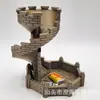Torre de Dados Escada de Castelo Jogo de Tabuleiro Torre de Dados Ornamento Design Criativo Decoração de Mesa Tendência Impressão 3D Fornecimento Direto