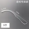 Palo para Probar Aretes Soporte de Exhibición de Aretes Accesorios para Sala de Transmisión en Vivo Estante Acrílico Aretes de Botón Soporte para Transmisión en Vivo Herramienta Transparente para Probar