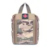 Bolsa Deportiva Portátil para Exteriores Molle de Montañismo de Emergencia Viaje Protección para Coche Almacenamiento Suministros de Supervivencia Botiquín de Primeros Auxilios