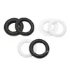 Ojetes de plástico 20*36mm para bolsas y cajas de zapatos, ojetes de aire, ojetes hechos a máquina, ojetes ecológicos de PC