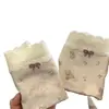 Estilo Levemente Doce e Salgado10A Algodão Puro Antibacteriano Feminino Floral Doce Respirável Macio Calcinhas Femininas