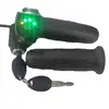 Manípulo de giro para carro elétrico de quatro luzes, pequeno, com trava convexa, acessórios para carro elétrico, manípulo de controle de velocidade, manípulo do acelerador