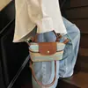 Bolso de Mano Pequeño Tejido de Verano Transfronterizo para Mujer 2026 Nuevo Estilo Bolso de Hombro Único Cruzado Bolso Pequeño para Vacaciones en la Playa Bolso Tejido de Paja