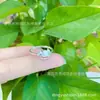 Anillo de Plata Pura 999 sin boca de dragón Anillo abierto de caricatura de dragón Año del zodíaco Anillo del zodíaco