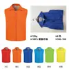 Conjunto de chaleco ropa de trabajo niños vacaciones voluntarios actividades de publicidad de bienestar público chaleco reflectante al por mayor bordado de logotipo