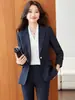 Conjunto de traje profesional estilo diosa para mujer, adecuado para entrevistas de trabajo, ocasiones formales y vestimenta de oficina elegante, también ideal para azafatas
