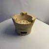 Olla de barro para preparar té, estufa de carbón, estufa para hot pot, estufa de barro tradicional hecha a mano por un anciano, estufa de barro rojo, estufa de barro para barbacoa de azulejos negocio