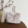 Bolso de Mano Estilo Universitario con Diseño de Nicho Artístico Retro para Mujer 2026 Nueva Moda Bolso de Hombro Simple de Gran Capacidad