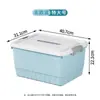 Directo del Fabricante Caja de Almacenamiento Doméstica de Gran Capacidad Caja de Almacenamiento Material Plástico PP Caja Organizadora Almacenamiento Doméstico con Tapa