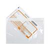Saco Adesivo Transparente A4A5 Saco Auto-Selante para Documentos de Logística Saco Transparente Autoadesivo Lista de Embalagem Pode Ser Impressa com Logo