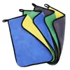 Toalla para lavado de autos doble color forro polar de coral gruesa toalla para auto tela especial absorbente toalla grande para auto logo al por mayor