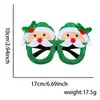 Armações de Óculos Decorativas de Natal Adereços para Festa Infantil Óculos com Chifres de Rena e Boneco de Neve Presentes de Decoração de Natal