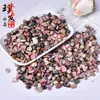 3-5mm Pedras Naturais Roxas Rosa Brancas Amarelas Verdes Cascalho de Cristal Pedra Desmagnetizante Ágata Fluorita Pedra do Olho de Tigre Partículas Polidas