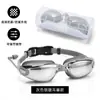 Gafas de natación de alta definición antivaho galvanizadas populares transfronterizas cuidadosamente seleccionadas con lentes graduadas para hombres y mujeres, Gafas de natación profesionales impermeables de marco pequeño sin marcas de presión